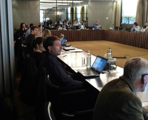 The ECONADAPT Brussels meeting in progress